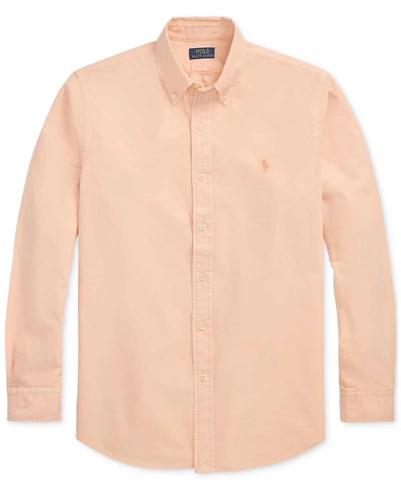 Polo Ralph Lauren Men's Classic Fit Mineral-Dyed Oxford Shirt