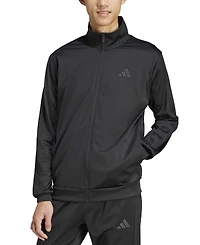 adidas Men's 3 Stripes Tricot Regular Track Top