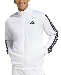 adidas Men's 3 Stripes Tricot Regular Track Top