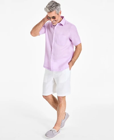 Club Room Men's 100% Linen Shirt