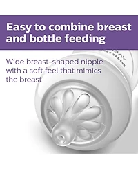 Philips Avent Natural Baby Bottle with Natural Response Nipple Teal Baby Gift Set