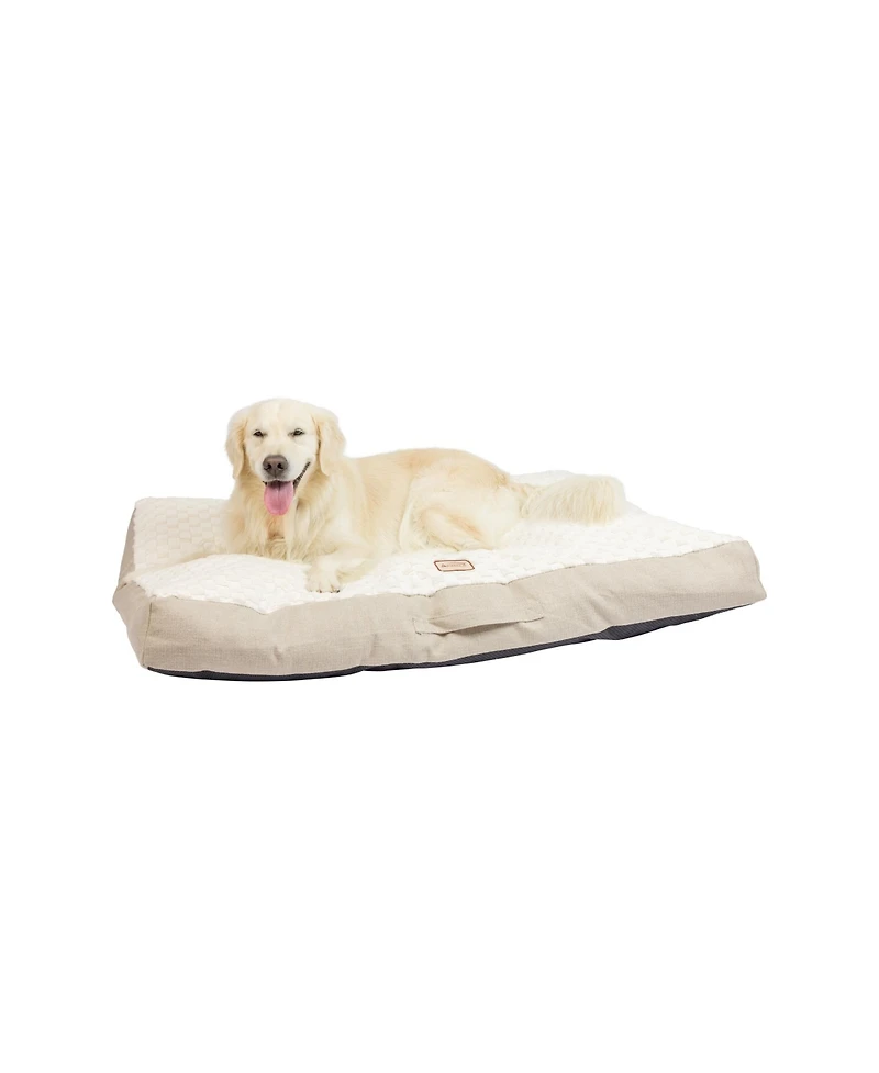 Armarkat Textured Dog Pet Couch Bed Mat, Dog Bed for Extra Large Dogs M12HMB/Mb-x With Carry Handle