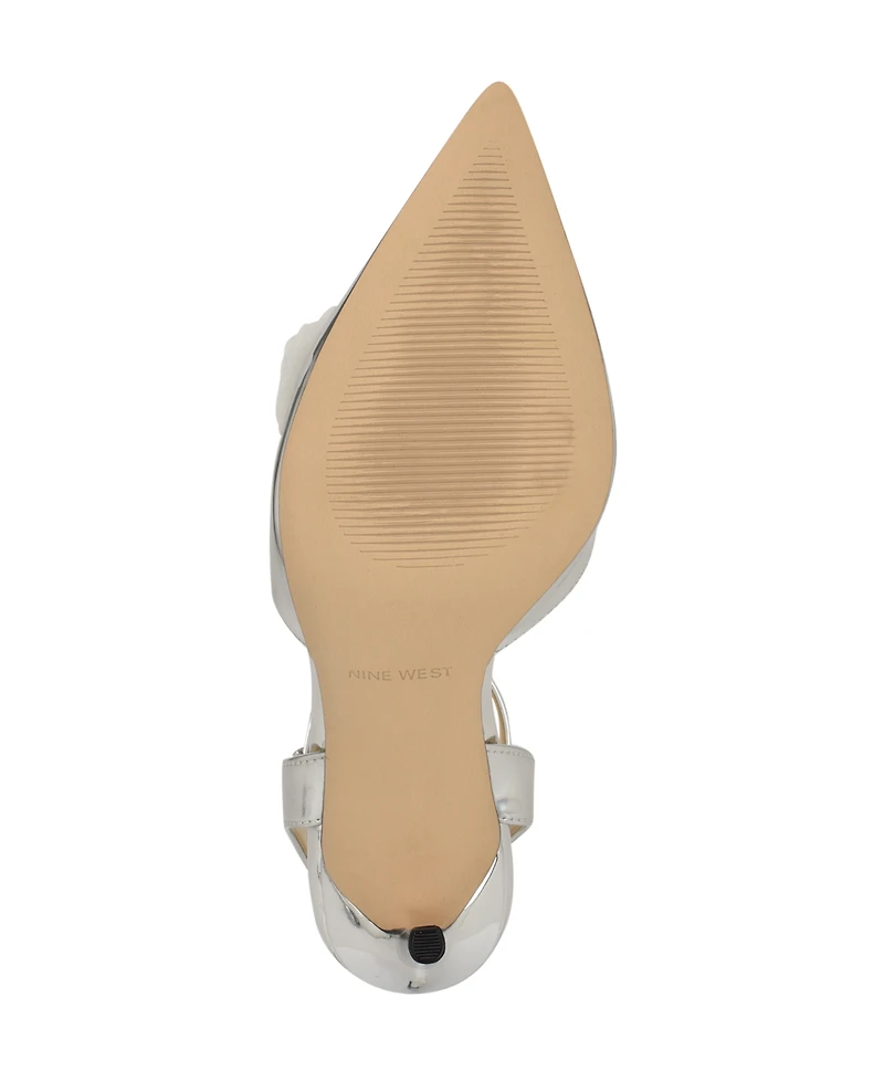 Nine West Women's Fabby Stiletto Heel Pointy Toe Dress Pumps