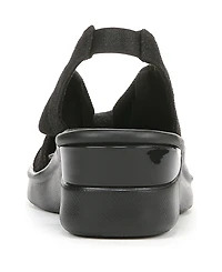 LifeStride Women's Serenade Washable Slingback Wedge Sandals
