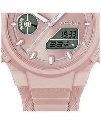 Lacoste Women's LC33 Pink Silicone Strap Watch, 40mm