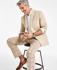 Club Room Men's Varsity-Inspired Unstructured Blazer, Created for Macy's
