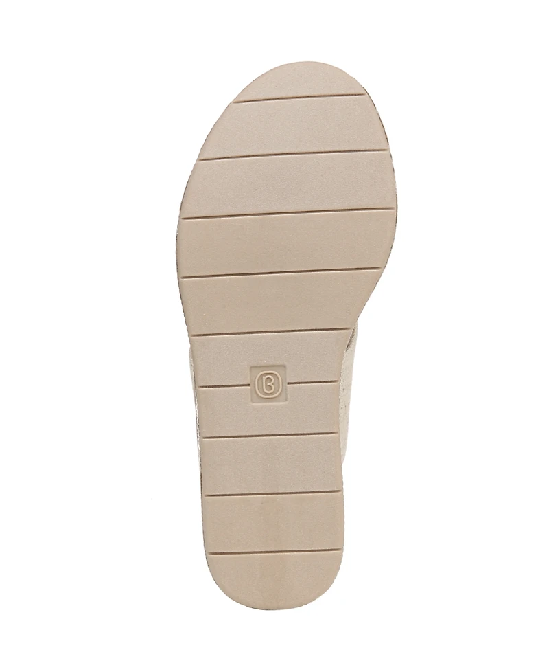 LifeStride Women's Bloom Washable Thong Slip On Wedge Sandals