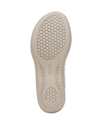 LifeStride Women's Cheerful Washable Peep Toe Slingback Sandals