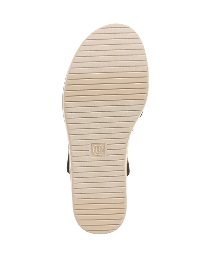 LifeStride Women's Riley Washable Slingback Wedge Sandals