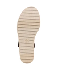 LifeStride Women's Riley Washable Slingback Wedge Sandals