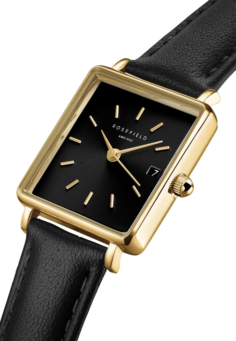 Rosefield Boxy Xs Women's Leather Watch 24mm