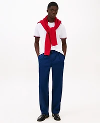 Tommy Hilfiger Men's Global Stripe Cuff T-Shirt