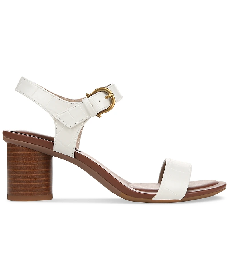 Giani Bernini Women's Hadleyy Cylinder Stacked Heel Dress Sandals, Created for Macy's