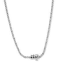 Diamond Necklace (1 ct. t.w.) in 10k White Gold