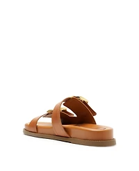 Schutz Women's Olga Sporty Round Toe Flat Sandals