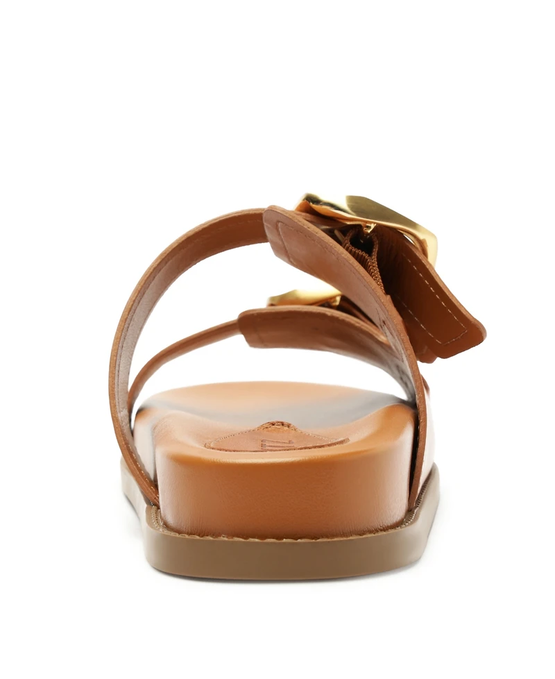 Schutz Women's Olga Sporty Round Toe Flat Sandals