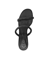 Schutz Women's Taliah Woven Slip-On Dress Sandals