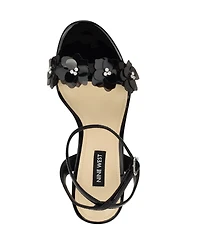 Nine West Women's Lovely Flowers Stiletto Sandals