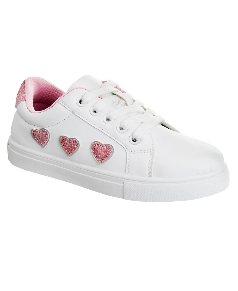 Kensie Girl Little Kids Lace-Up Casual Sneakers