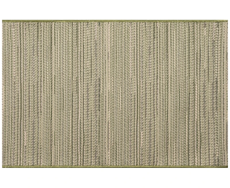 Liora Manne' Miranda Tweed Stripe 1'7"x2'5" Area Rug