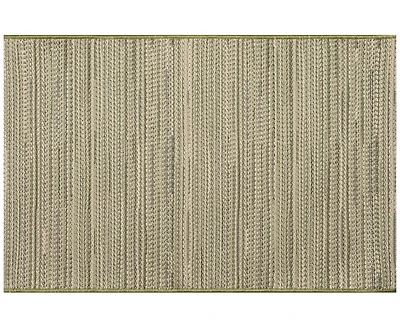 Liora Manne' Miranda Tweed Stripe 1'7"x2'5" Area Rug