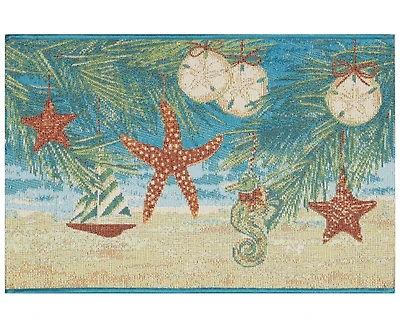 Liora Manne' Esencia Coastal Ornaments 2'5"x3'11" Area Rug