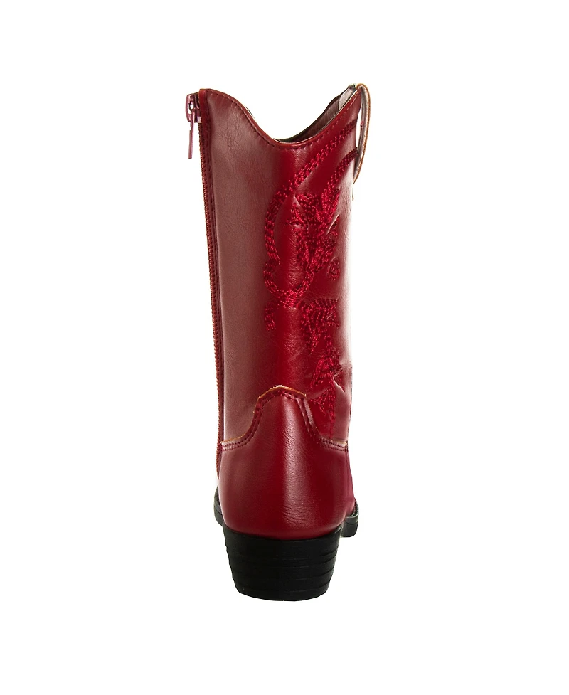 Kensie Girl Toddler Zip-Up Heel Boots