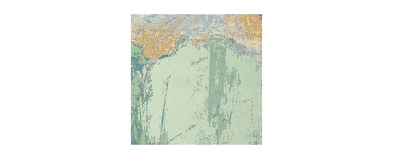 Liora Manne' Marina Watercolor 1'11"x7'6" Runner Area Rug