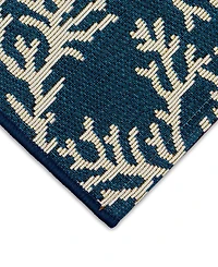 Liora Manne' Esencia Coral Edge 1'11"x4'11" Runner Area Rug