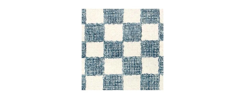Liora Manne' Savannah Checkerboard 2'x7'6" Runner Area Rug