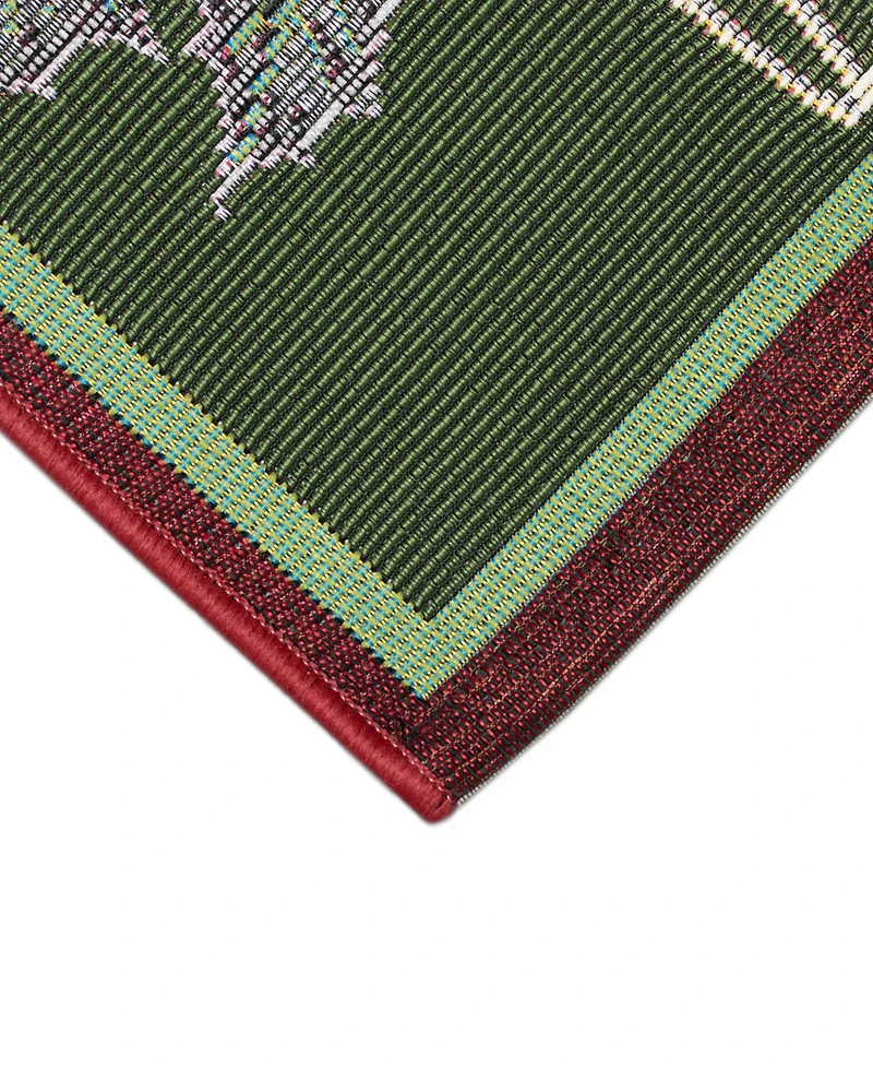 Liora Manne' Esencia Let's Get Jolly 2'5"x3'11" Area Rug