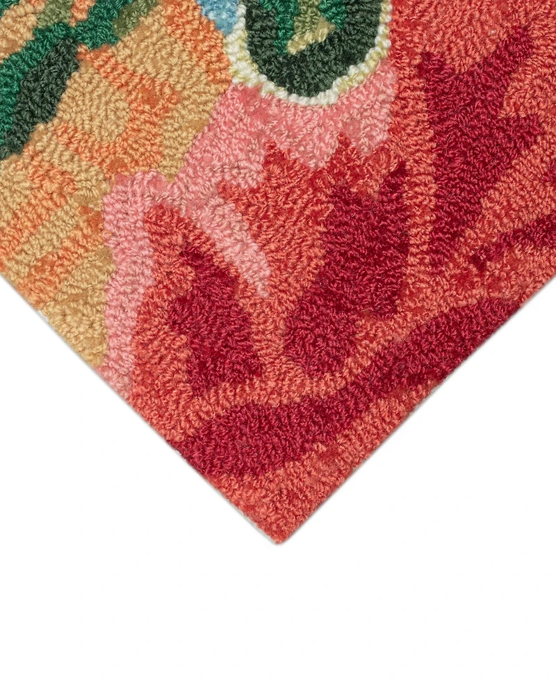 Liora Manne' Frontporch Swimming Baby Turtles 2'x3' Area Rug