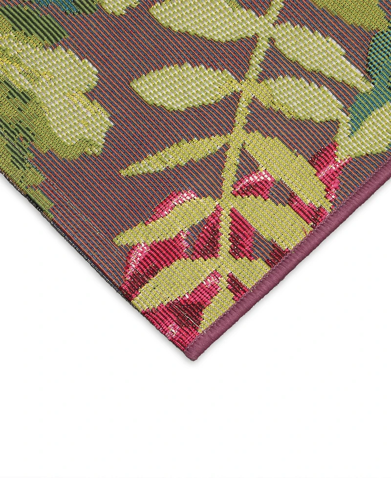 Liora Manne' Esencia Mums 1'11"x4'11" Runner Area Rug
