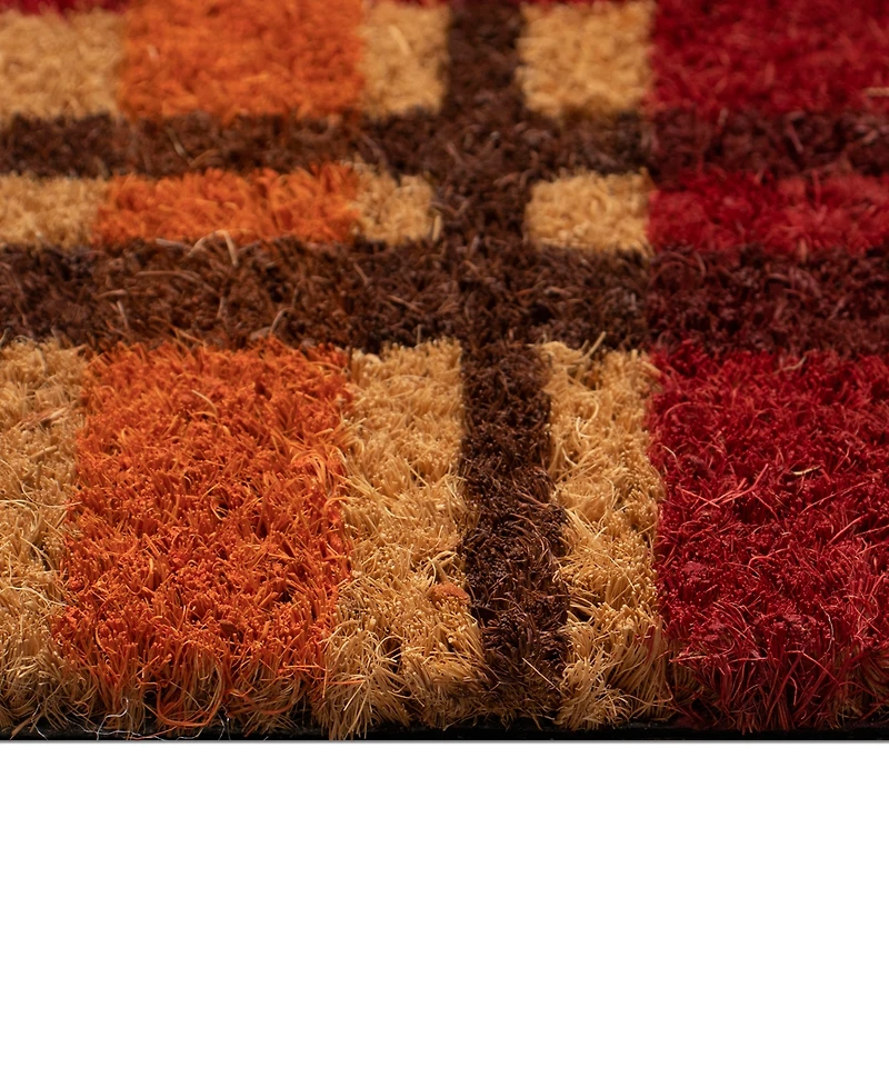 Liora Manne' Natura Plaid 1'6"x2'6" Area Rug