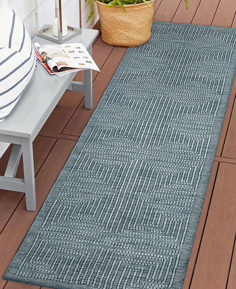 Liora Manne' Soleil Maize 1'11"x7'6" Runner Area Rug