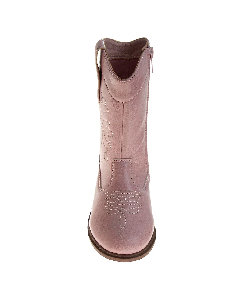 Laura Ashley Toddler Little Girls Cowgirl Boots