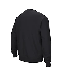 Colosseum Men's Black Vanderbilt Commodores Arch Logo Pullover Sweatshirt
