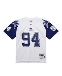 Mitchell & Ness Men's Charles Haley White/Navy Dallas Cowboys 1994 Alternate Legacy Replica Jersey