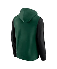 Fanatics Men's Hunter Green Milwaukee Bucks Scorer Pullover Hoodie