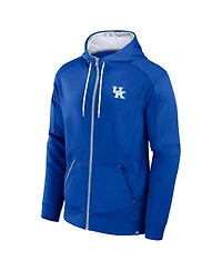Fanatics Men's Royal Kentucky Wildcats Defender Full-Zip Hoodie