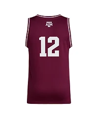 Adidas Men's 12 Maroon Texas A M Aggies Replica Swingman Jersey