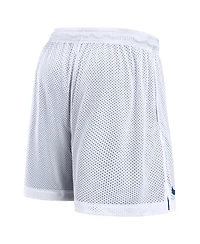 Nike Men's White/Royal Duke Blue Devils Primetime Reversible Performance Shorts