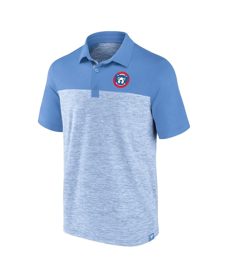 Fanatics Men's Royal Chicago Cubs True Classics Avid Fan Brushed Polo