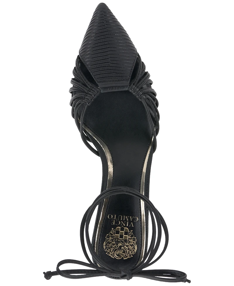 Vince Camuto Women's Kota Ankle-Wrap Strappy Pumps