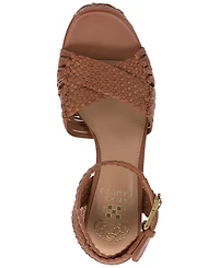 Vince Camuto Women's Pessa Woven Platform Dress Sandals