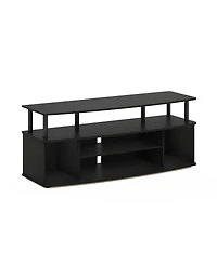 Furinno Jaya Large Entertainment Center Hold up to 55 in. Tv, Blackwood
