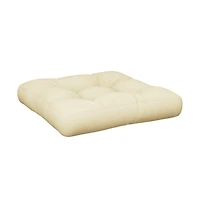 Pallet Cushion Cream 23.6"x24.2"x3.9" Fabric