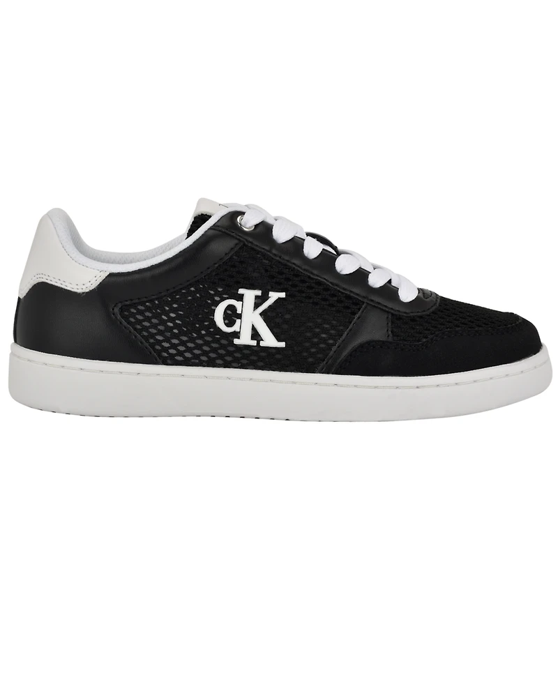 Calvin Klein Women's Heyra Logo Lace-Up Sneakers