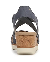 Dr. Scholl's Women's Just Cute Strappy Wedge Sandals