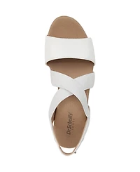 Dr. Scholl's Women's Just Cute Strappy Wedge Sandals